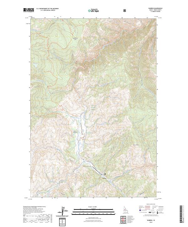 Warren 2024 topographic map thumbnail