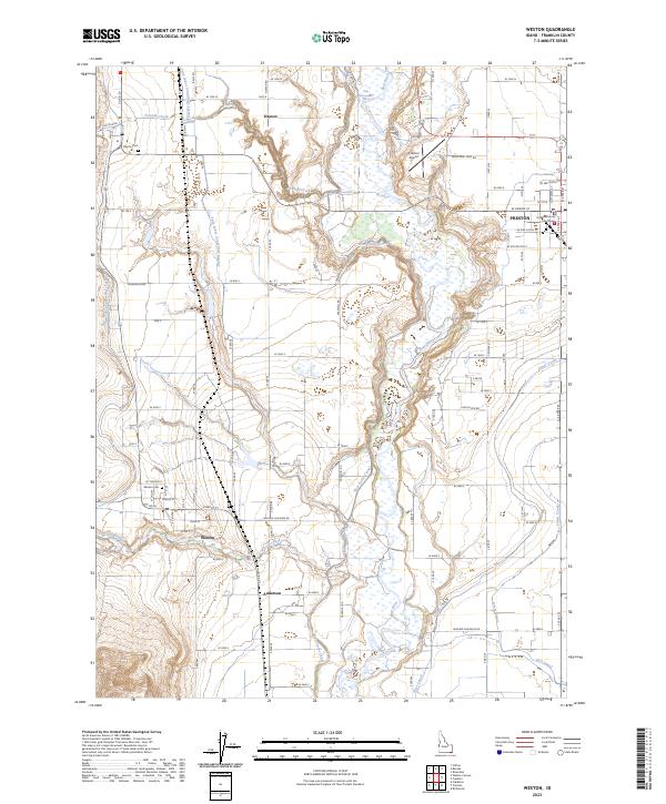 Weston 2023 topographic map thumbnail