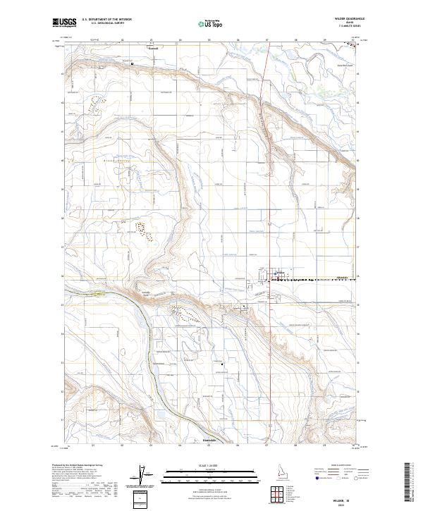 Wilder 2023 topographic map thumbnail