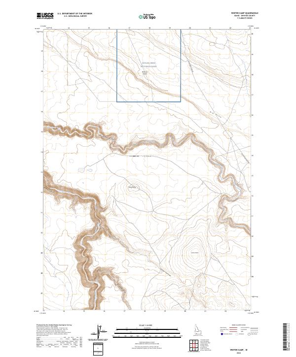 Winter Camp 2024 topographic map thumbnail