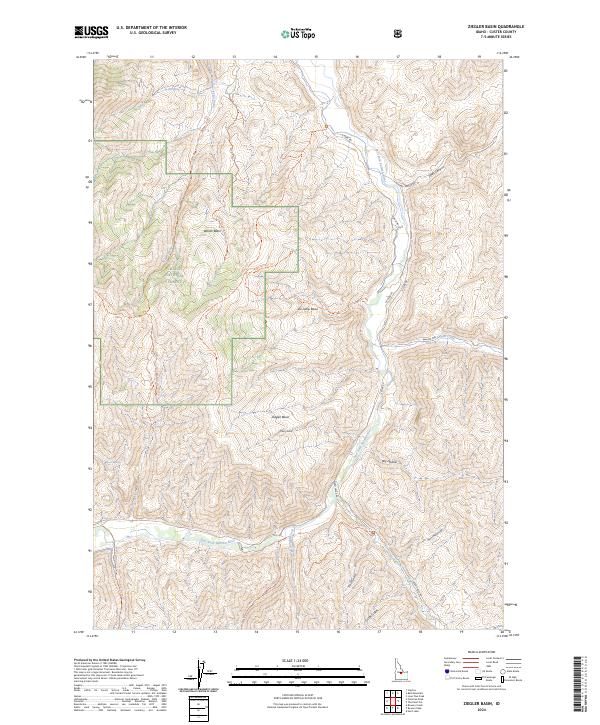 Ziegler Basin 2024 topographic map thumbnail