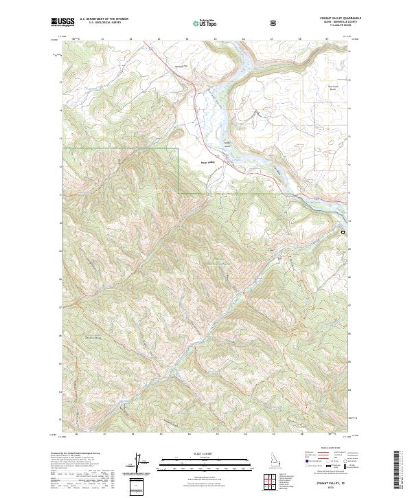 Conant Valley 2023 topographic map thumbnail