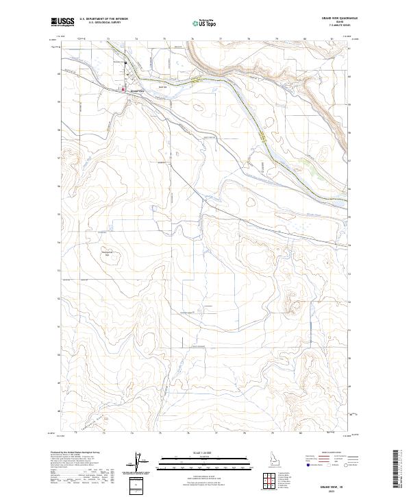 Grand View topographic map thumbnail
