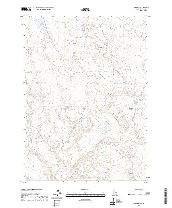 Turner Table 2024 topographic map thumbnail