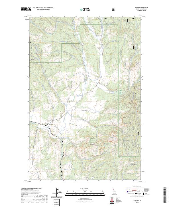 Harvard topographic map thumbnail
