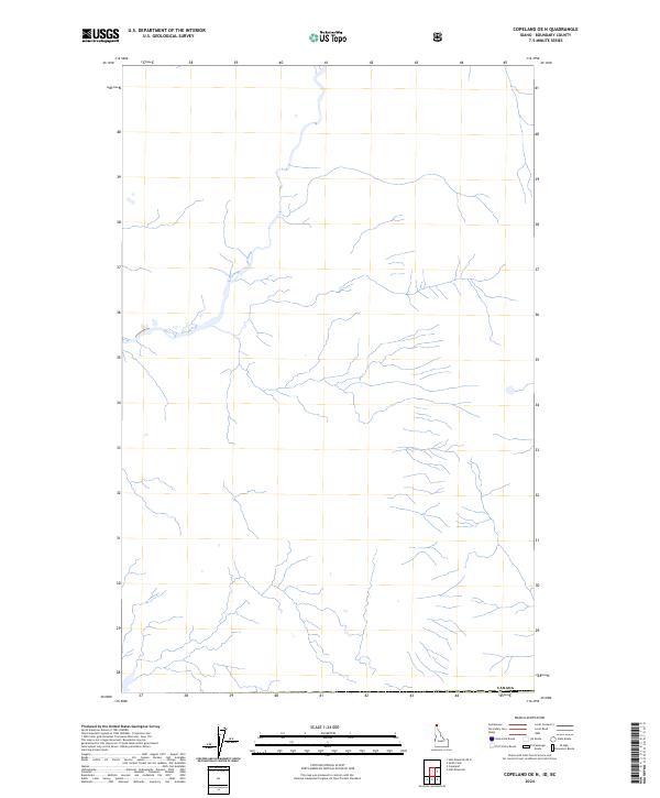 Copeland OE N topographic map thumbnail