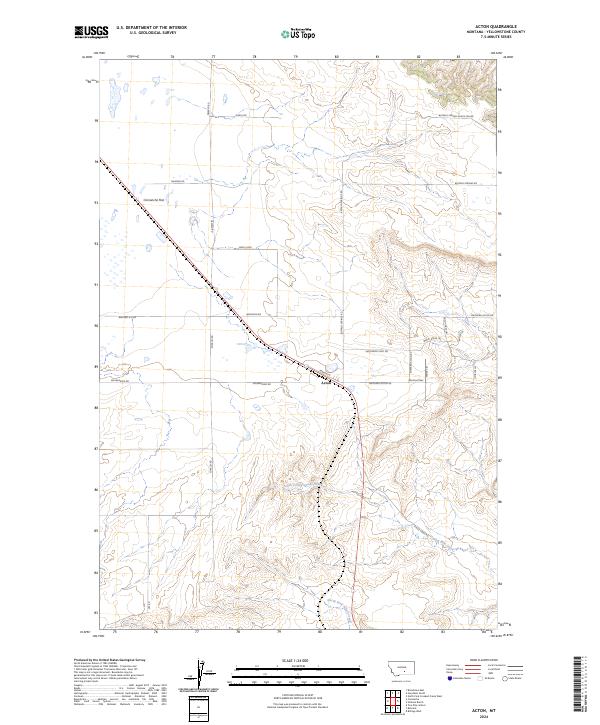 Acton topographic map thumbnail