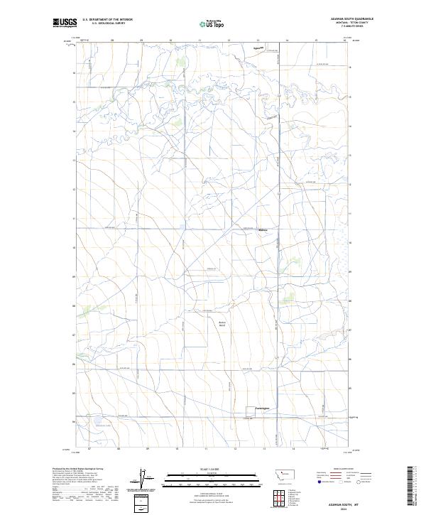 Agawam South topographic map thumbnail