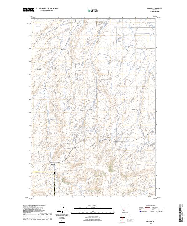 Anceney topographic map thumbnail