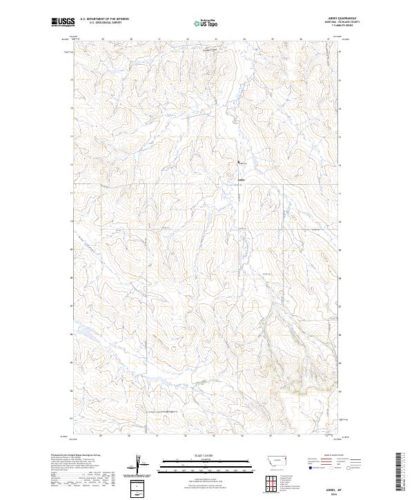 Andes topographic map thumbnail