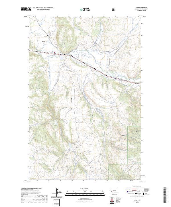 Avon topographic map thumbnail