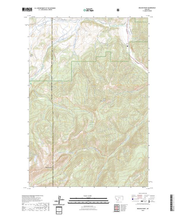 Beacon Point topographic map thumbnail