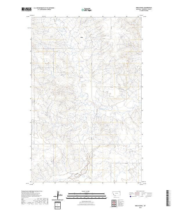 Biem School topographic map thumbnail