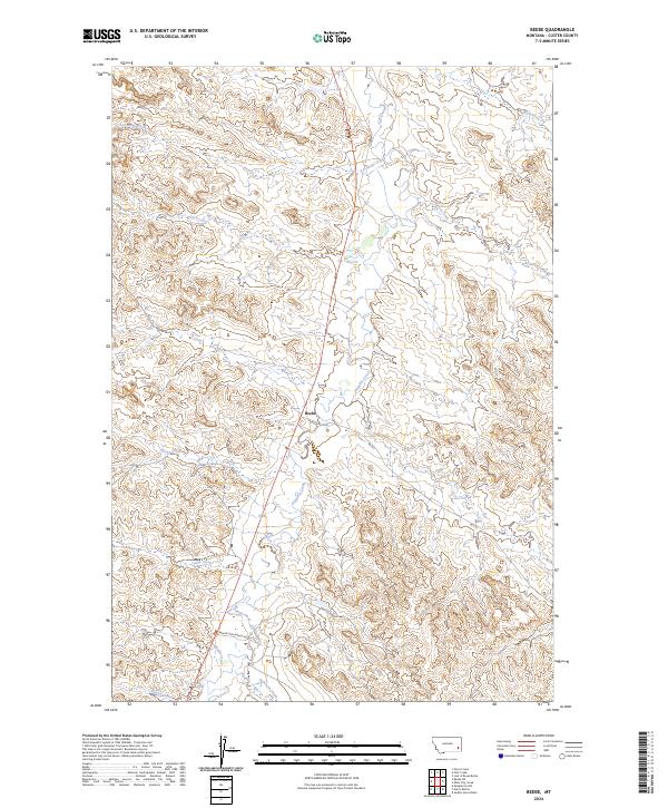 Beebe topographic map thumbnail