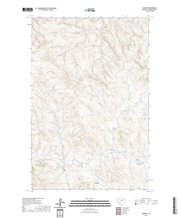 Benzien topographic map thumbnail