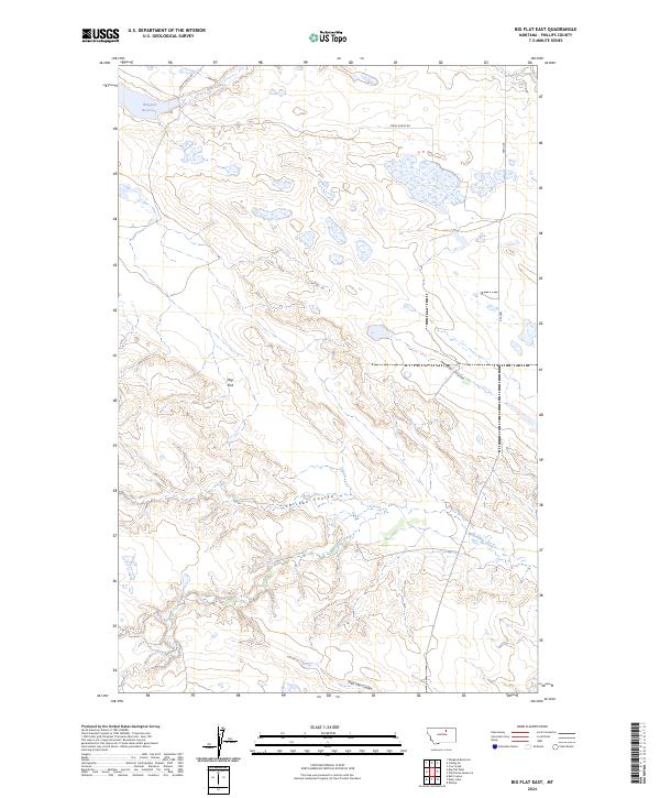 Big Flat East topographic map thumbnail