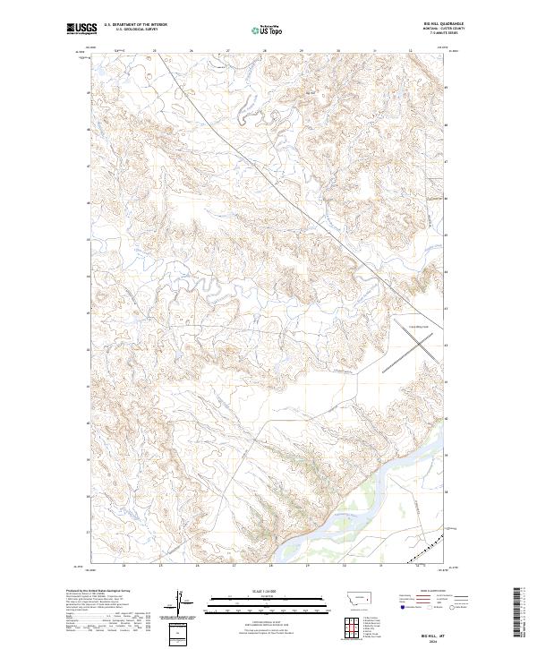 Big Hill topographic map thumbnail