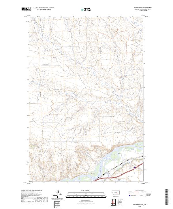 Big Marys Island topographic map thumbnail