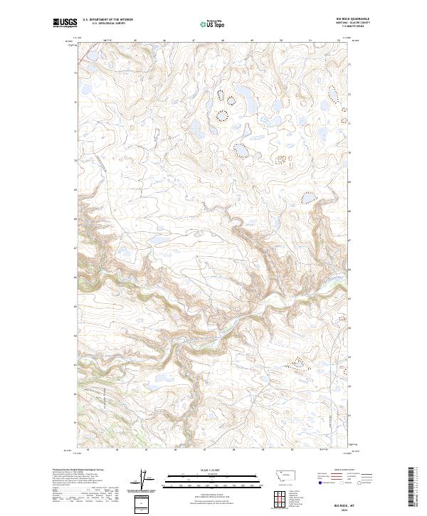 Big Rock topographic map thumbnail