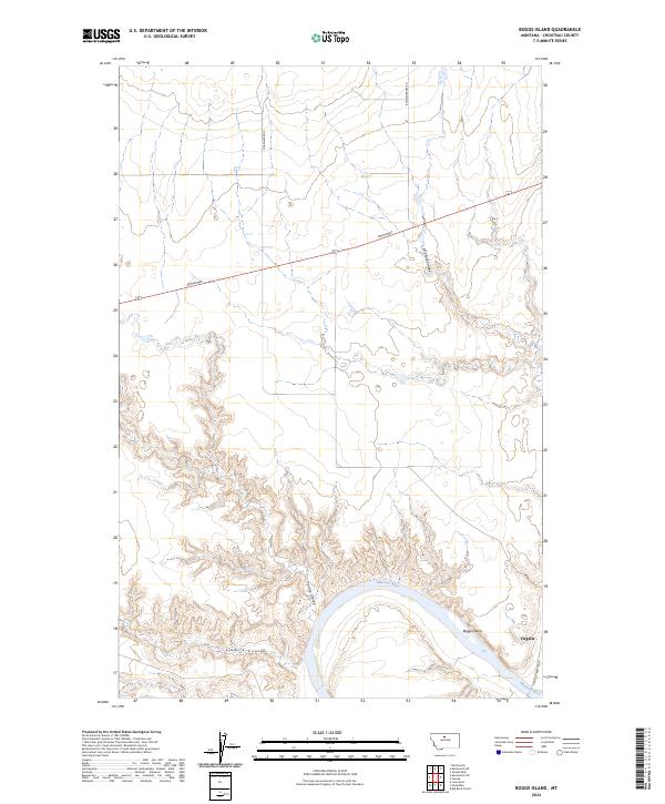 Boggs Island topographic map thumbnail