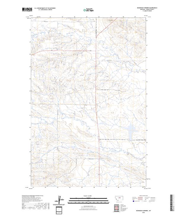 Bohemian Corners topographic map thumbnail