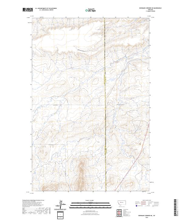 Bowmans Corners NE topographic map thumbnail