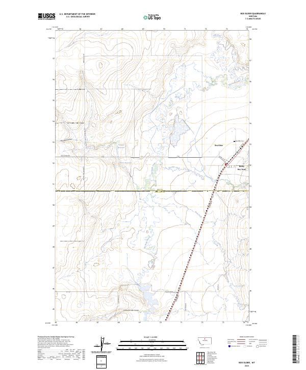 Box Elder topographic map thumbnail