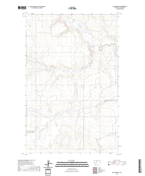Box Elder NW topographic map thumbnail