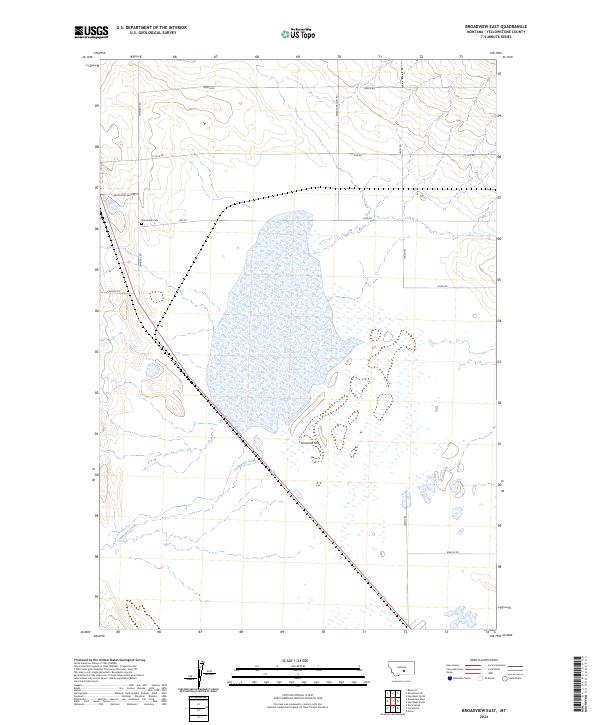 Broadview East topographic map thumbnail