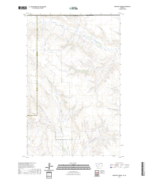 Brockway Spring topographic map thumbnail