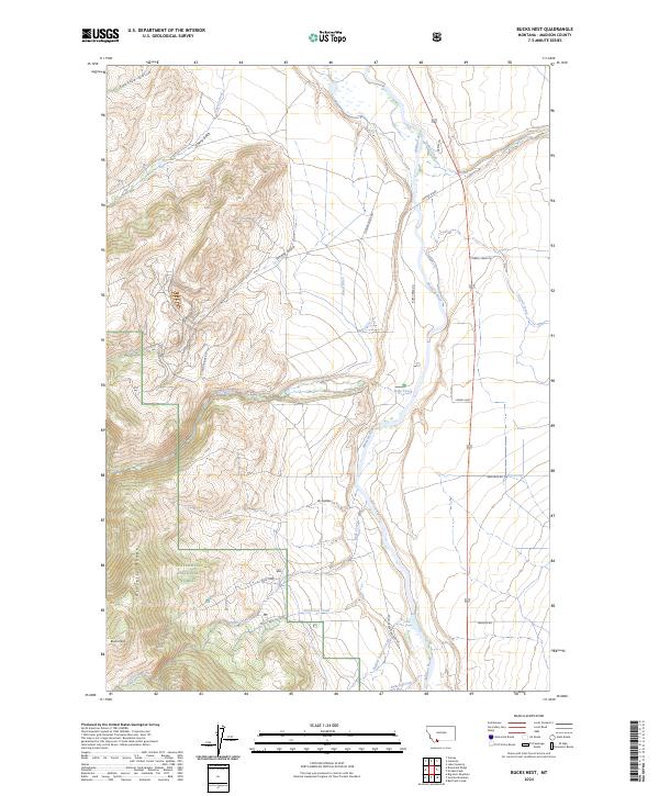 Bucks Nest topographic map thumbnail