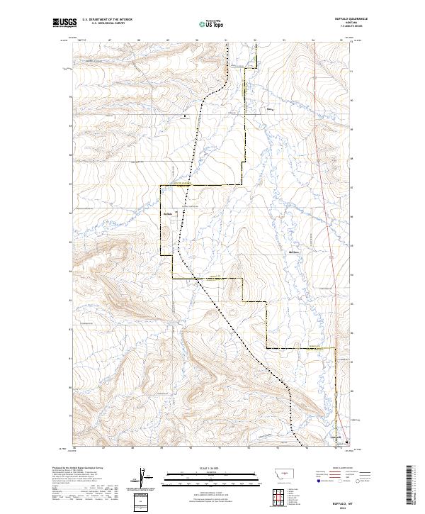 Buffalo topographic map thumbnail