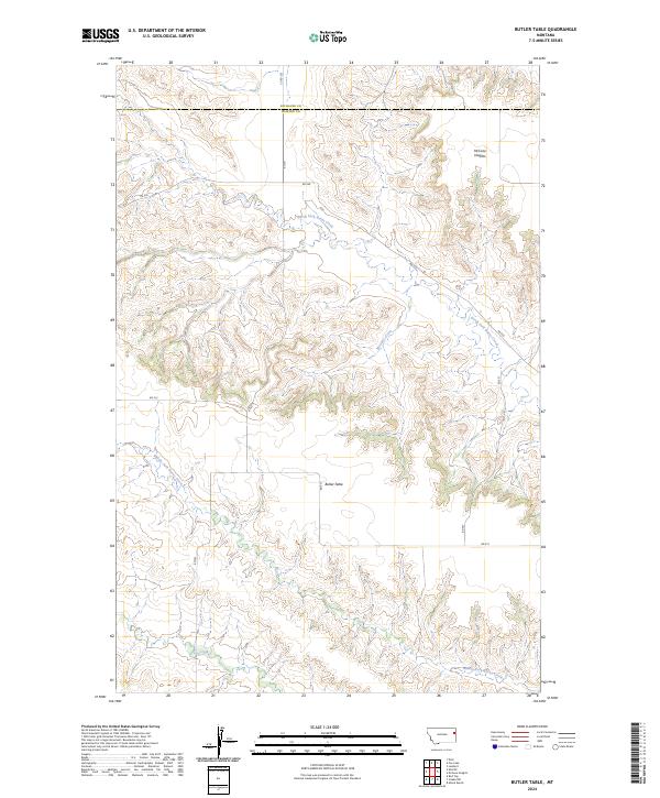 Butler Table topographic map thumbnail