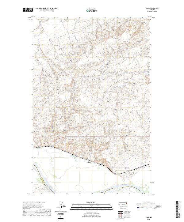 Calais topographic map thumbnail