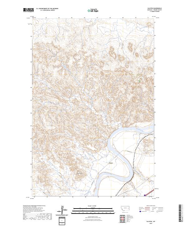Calypso topographic map thumbnail