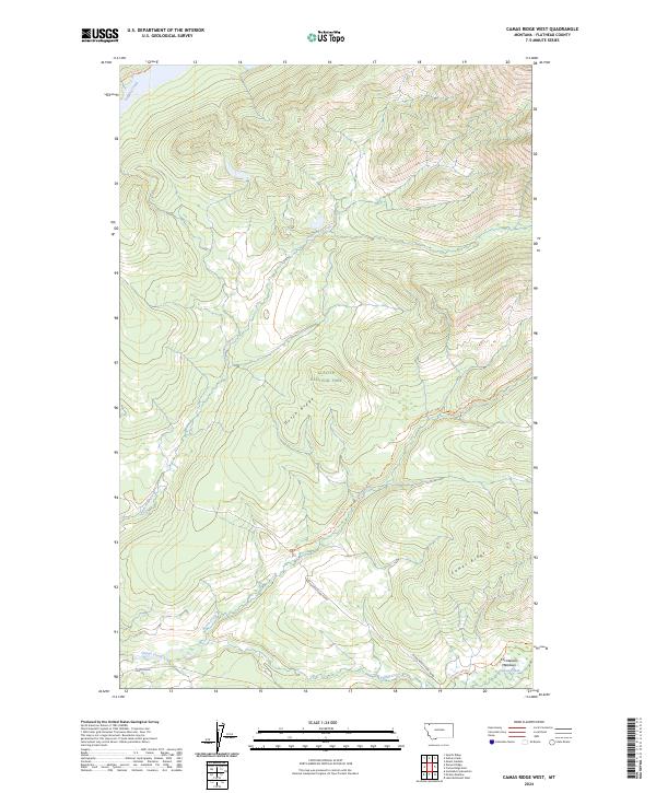 Camas Ridge West topographic map thumbnail