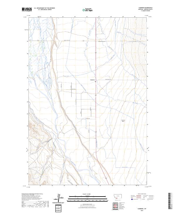 Cameron topographic map thumbnail
