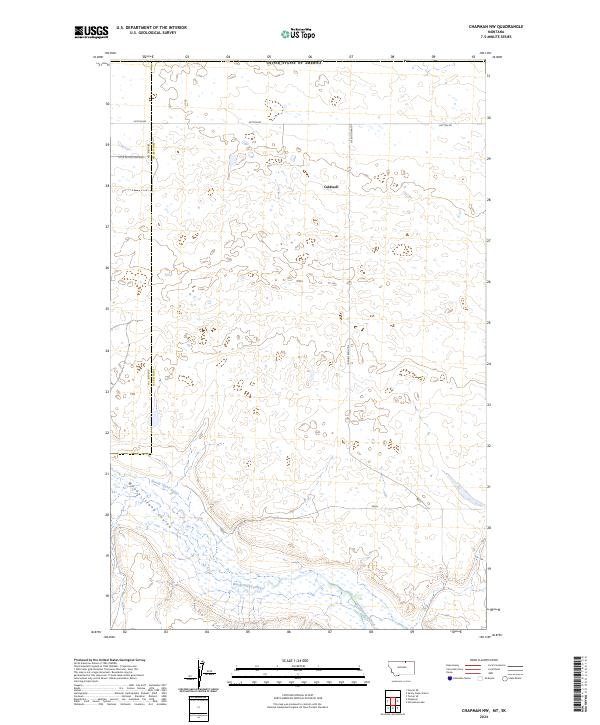 Chapman NW topographic map thumbnail