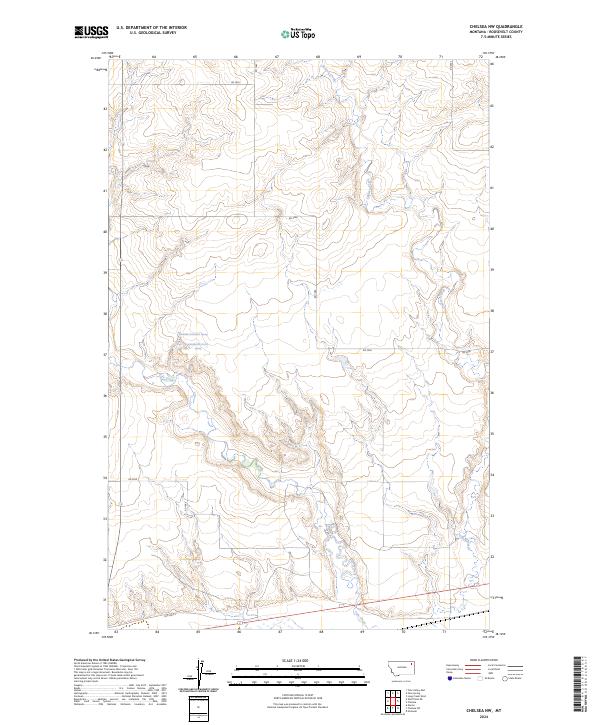 Chelsea NW topographic map thumbnail