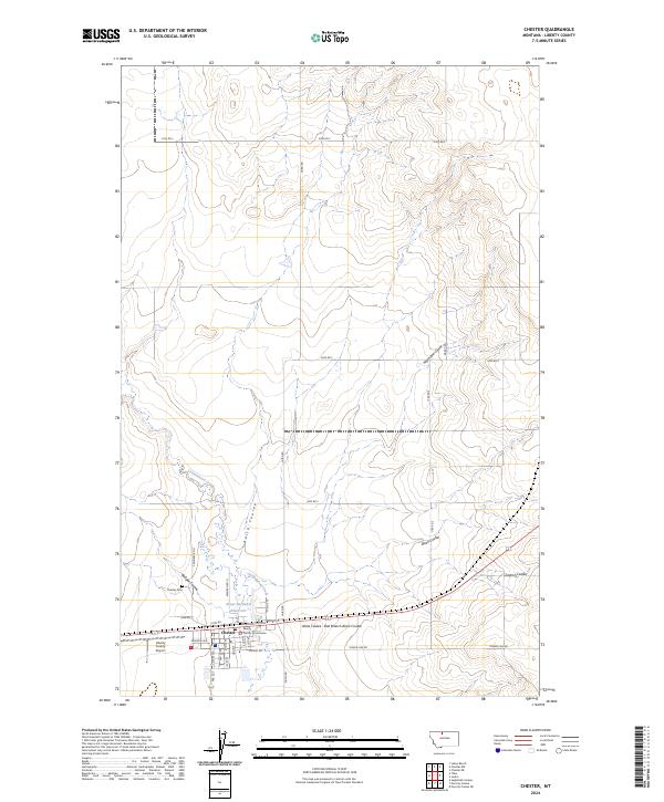 Chester topographic map thumbnail