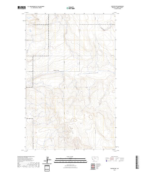 Chester NW topographic map thumbnail