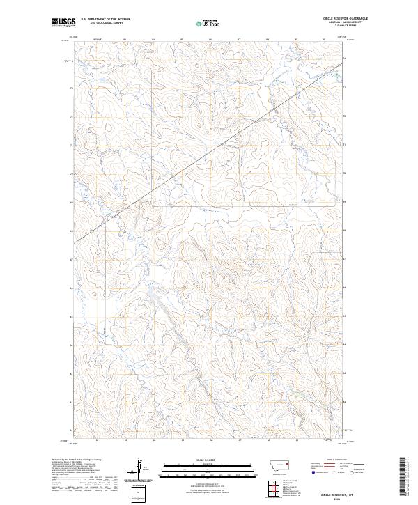 Circle Reservoir topographic map thumbnail