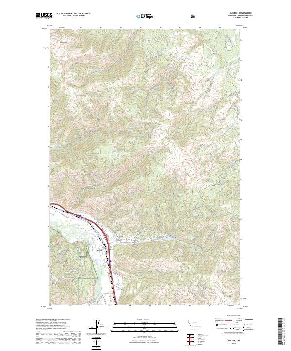 Clinton 2024 topographic map thumbnail