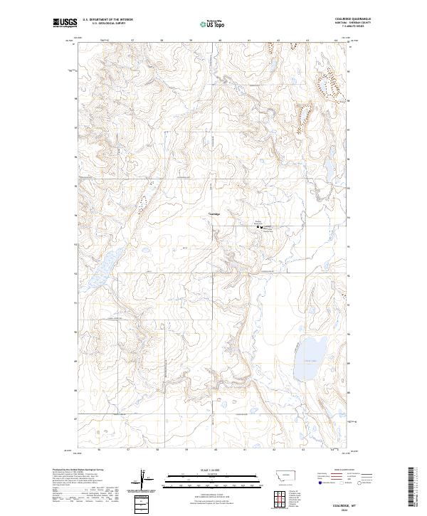 Coalridge topographic map thumbnail