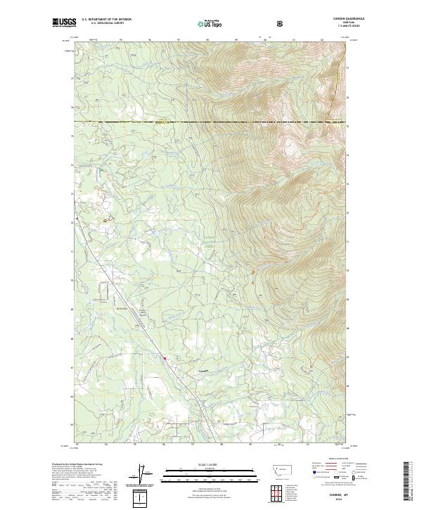 Condon 2024 topographic map thumbnail