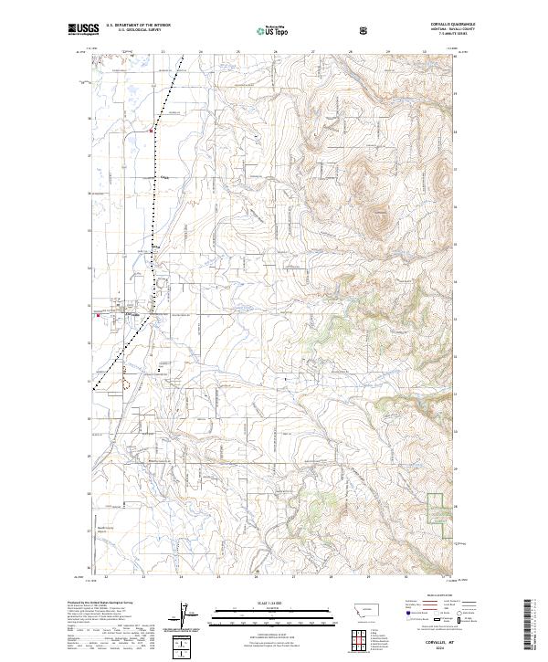 Corvallis 2024 topographic map thumbnail