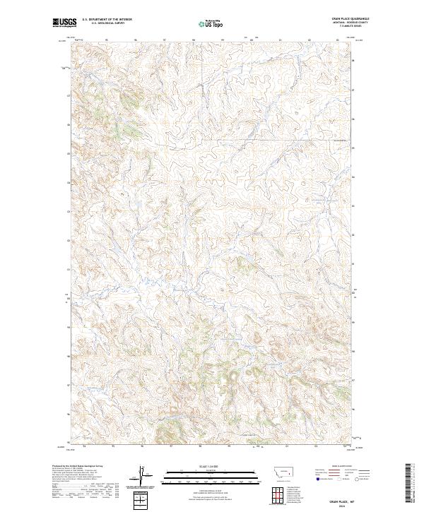 Crain Place topographic map thumbnail