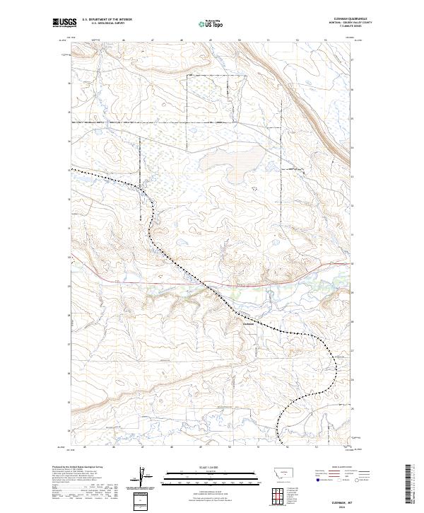 Cushman 2024 topographic map thumbnail