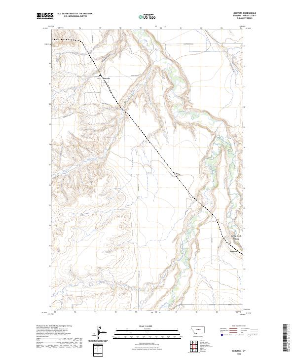 Danvers topographic map thumbnail