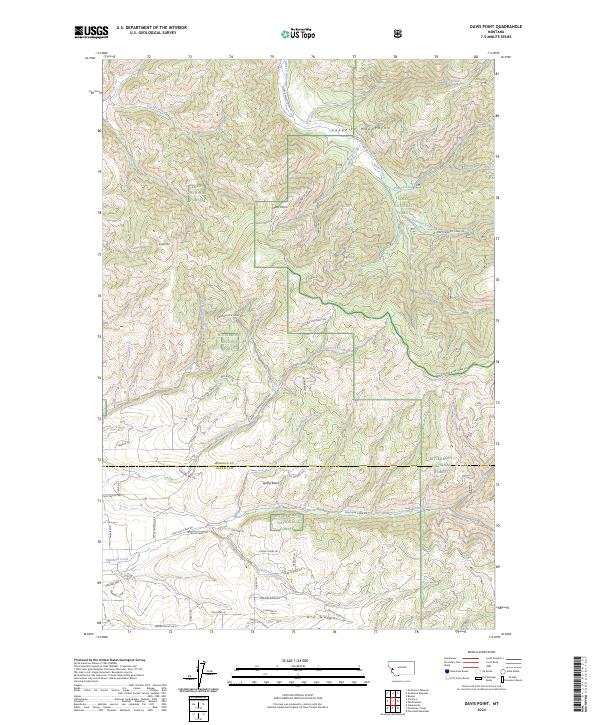 Davis Point topographic map thumbnail